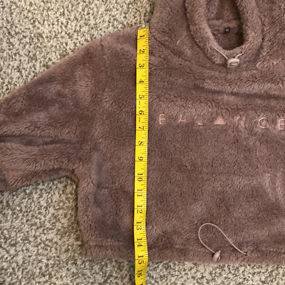 Plum Sherpa cropped XS Oversized Winter - Picture 6 of 7